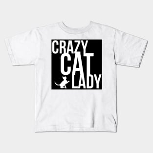 crazy cat lady Kids T-Shirt